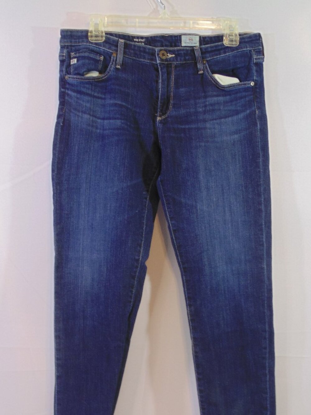 AG Adriano Goldschmied The Stilt Jeans Size 31R Blue cigarette Leg